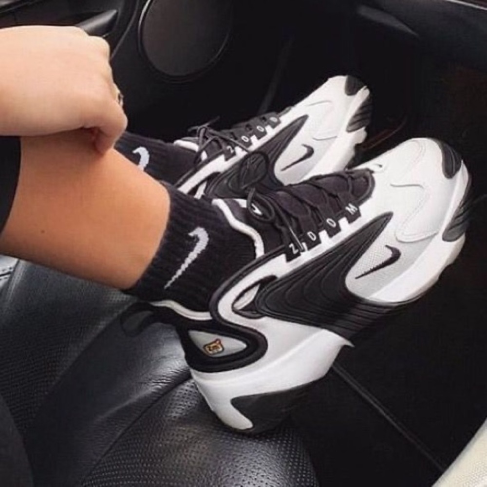 Nike Black and White Women's Sneakers